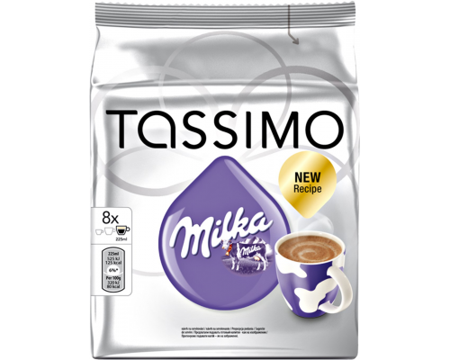 Какао в капсулах TASSIMO Milka, 8кап, Германия, 8 кап