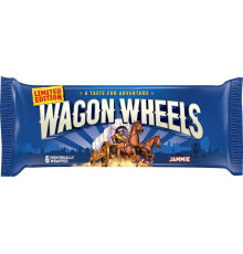 Бисквит WAGON WHEELS в шоколаде с прослойкой из суфле и джема, 216г, Великобритания, 216 г