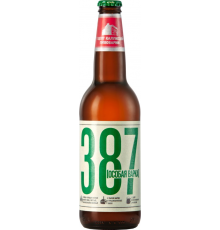 Пиво светлое 387 Особая варка пастеризованное, 6,8%, 0.45л, Россия, 0.45 L