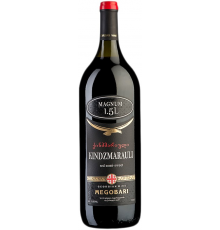 Вино MEGOBARI Киндзмараули красное полусладкое, 1.5л, Грузия, 1.5 L