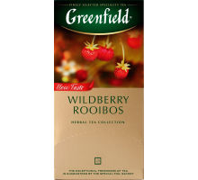 Чай травяной GREENFIELD Wildberry Rooibos, 25пак, Россия, 25 пак