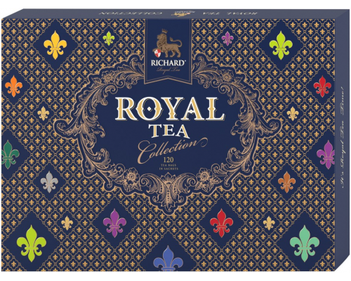 Набор чайный RICHARD Royal Tea Collection Ассорти, 120пак, Россия, 120 пак