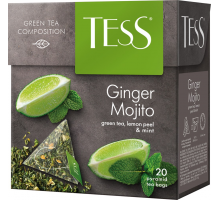 Чай зеленый TESS Джинджер Мохито, 20пир, Россия, 20 пир