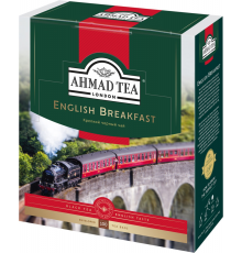 Чай черный AHMAD TEA English Breakfast, 100пак, Россия, 100 пак