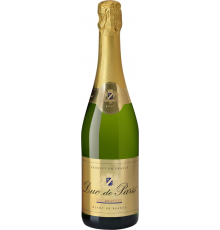 Вино игристое DUC DE PARIS белое брют, 0.75л, Франция, 0.75 L