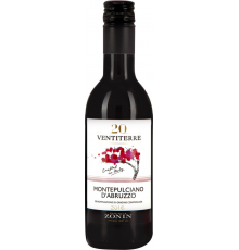 Вино ZONIN Зонин Монтепульчано д'Абруццо красное полусухое, 0.25л, Италия, 0.25 L