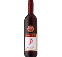 Вино BAREFOOT Зинфандель красное полусухое, 0.75л, США, 0.75 L