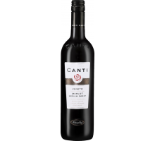 Вино CANTI Мерло Венето красное полусладкое, 0.75л, Италия, 0.75 L