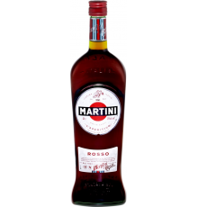 Напиток ароматизированный MARTINI Rosso виноградосодержащий из виноградного сырья красный сладкий, 1л, Италия, 1 L