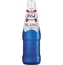 Напиток пивной KRONENBOURG 1664 Blanc ароматизированный пастеризованный, 4,5%, 0.46л, Россия, 0.46 L