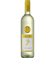 Вино BAREFOOT Пино Гриджио белое полусухое, 0.75л, США, 0.75 L