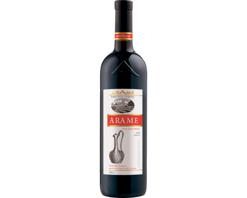 Вино ARAME красное полусладкое, 0.75л, Армения, 0.75 L