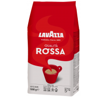 Кофе зерновой LAVAZZA Qualita Rossa натуральный жареный, 1кг, Италия, 1 кг
