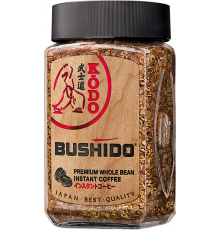 Кофе растворимый BUSHIDO KODO сублимированный, ст/б, 95г, Швейцария, 95 г