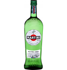 Напиток ароматизированный MARTINI Extra Dry белый экстра сухой, 1л, Италия, 1 L