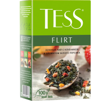 Чай зеленый TESS Flirt листовой, 100г, Россия, 100 г