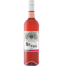 Вино безалкогольное BE FREE Розе розовое сладкое, 0.75л, Германия, 0.75 L