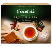 Набор чая и чайных напитков GREENFIELD Premium tea Collection, 120пак, Россия, 120 пак