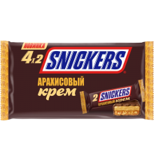 Батончик шоколадный Snickers Арахисовый крем, 146г, Польша, 146 г