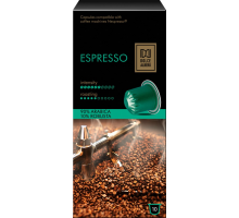Кофе молотый в капсулах DOLCE ALBERO Espresso жареный натуральный, 10кап, Нидерланды, 10 кап