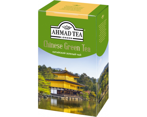 Чай зеленый AHMAD TEA Китайский листовой, 100г, Россия, 100 г