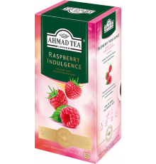 Чай черный AHMAD TEA Raspberry Indulgence, 25пак, Россия, 25 пак