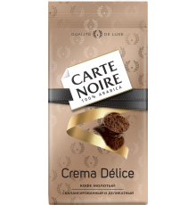 Кофе молотый CARTE NOIRE Crema delice натуральный жареный, 230г, Россия, 230 г