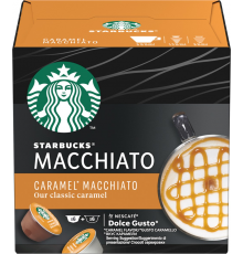 Кофе в капсулах STARBUCKS Dolce Gusto Caramel Macchiato, 12кап, Великобритания, 12 кап