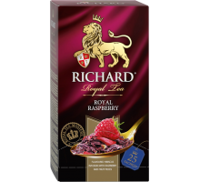 Чай фруктово-травяной RICHARD Royal Raspberry, 25пак, Россия, 25 саш