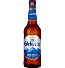 Напиток пивной EDELWEISS Wheat beer нефильтрованный пастеризованный осветленный, 4,9%, 0.45л, Россия, 0.45 L