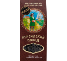 Чай черный ЭКОКАВКАЗ Персидский поход листовой, 50г, Россия, 50 г