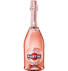 Вино игристое MARTINI Prosecco Rose розовое сухое, 0.75л, Италия, 0.75 L