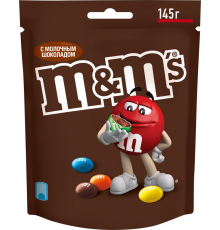 Драже M&M'S Шоколад, 145г, Россия, 145 г