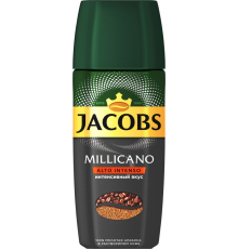 Кофе растворимый c добавлением молотого JACOBS Millicano Alto Intenso натуральный сублимированный, 90г, Россия, 90 г