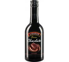 Ликер CHOCOLATE FLAVOUR со вкусом шоколада эмульсионный 15%, 0.5л, Россия, 0.5 L