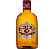 Виски CHIVAS REGAL Шотландский купажированный 12 лет 40%, 0.2л, Великобритания, 0.2 L