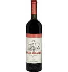Напиток винный БУКЕТ АБХАЗИИ специальный красный, 0.75л, Абхазия, 0.75 L
