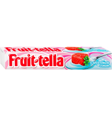 Конфета жевательная FRUIT-TELLA со вкусом клубничного йогурта, 41г, Россия, 41 г