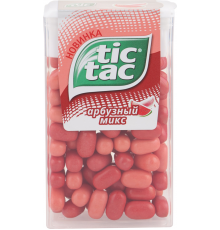 Драже TIC-TAC со вкусом арбуза, 49г, Ирландия, 49 г