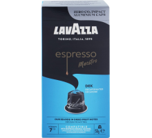 Кофе молотый в капсулах LAVAZZA Espresso Dek натуральный жареный декофеинизированный, 10кап, Германия, 10 кап