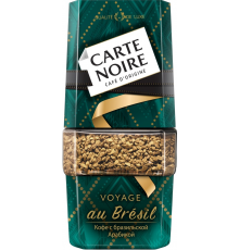 Кофе растворимый CARTE NOIRE Voyage au bresil натуральный сублимированный, 90г, Россия, 90 г