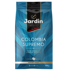 Кофе зерновой JARDIN Colombia Supremo, 1кг, Россия, 1000 г