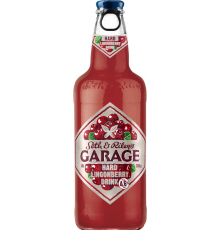 Напиток пивной GARAGE Seth and Riley's Hard Lingonberry пастеризованный 4,6%, 0.4л, Россия, 0.4 L
