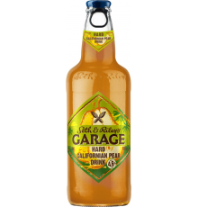 Напиток пивной GARAGE Seth and Riley's Hard Californian Pear пастеризованный 4,6%, 0.4л, Россия, 0.4 L