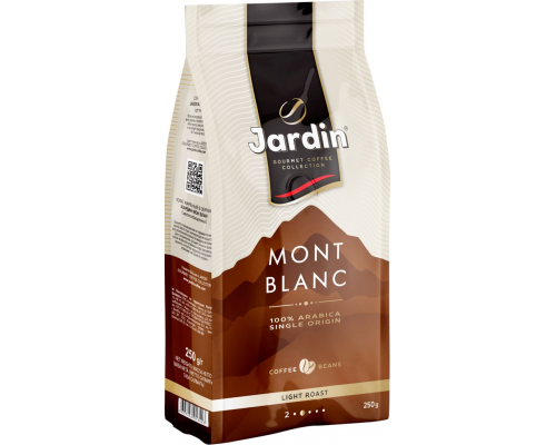 Кофе зерновой JARDIN Mont Blanc жареный, 250г, Россия, 250 г