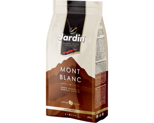 Кофе зерновой JARDIN Mont Blanc жареный, 250г, Россия, 250 г