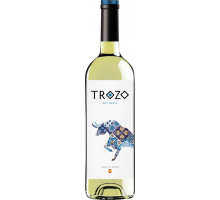 Вино ТРОЗО ординарное белое сухое, 0.75л, Испания, 0.75 L