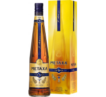 Напиток спиртной METAXA 5 лет, 38%, п/у, 0.7л, Греция, 0.7 L